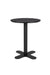 Eettafel Sanjay MDF Zwart 80x80 cm-Eettafels-Creating Home