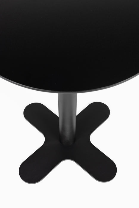 Eettafel Sanjay MDF Zwart 80x80 cm-Eettafels-Creating Home