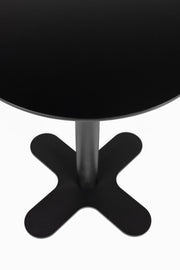 Eettafel Sanjay MDF Zwart 80x80 cm-Eettafels-Creating Home