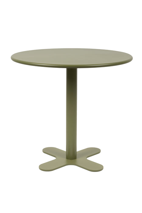 Eettafel Sanjay Outdoor Metaal Groen 80x80 cm-Eettafels-Creating Home