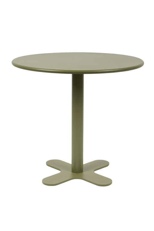 Eettafel Sanjay Outdoor Metaal Groen 80x80 cm-Eettafels-Creating Home