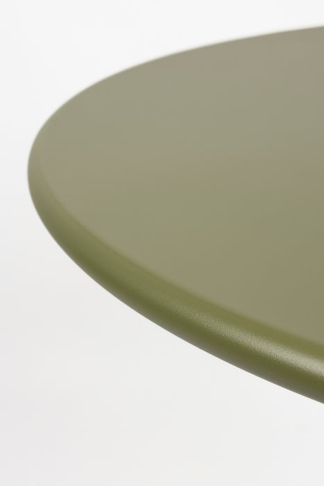 Eettafel Sanjay Outdoor Metaal Groen 80x80 cm-Eettafels-Creating Home