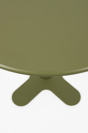 Eettafel Sanjay Outdoor Metaal Groen 80x80 cm-Eettafels-Creating Home