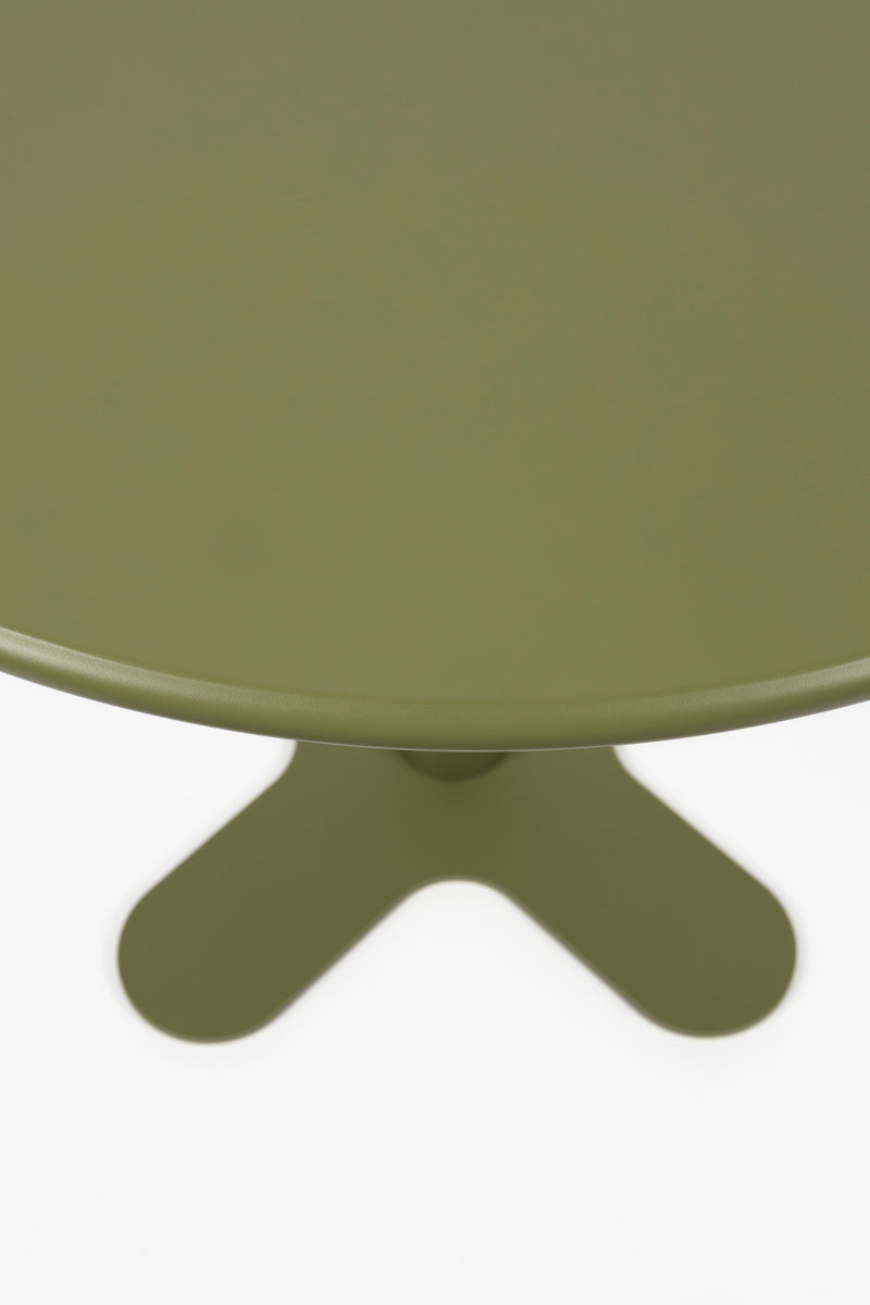 Eettafel Sanjay Outdoor Metaal Groen 80x80 cm-Eettafels-Creating Home