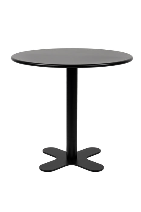 Eettafel Sanjay Outdoor Metaal Zwart 80x80 cm-Eettafels-Creating Home