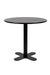 Eettafel Sanjay Outdoor Metaal Zwart 80x80 cm-Eettafels-Creating Home