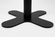 Eettafel Sanjay Outdoor Metaal Zwart 80x80 cm-Eettafels-Creating Home