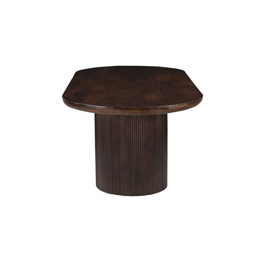 Eettafel Sevilla Mangohout Bruin 100x220 cm-Eettafels-Livingfurn