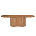 Eettafel Sevilla Mangohout Bruin 100x220 cm-Eettafels-Livingfurn