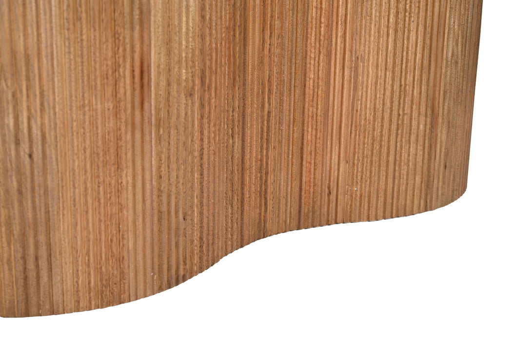 Eettafel Sevilla Mangohout Bruin 100x220 cm-Eettafels-Livingfurn