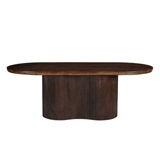 Eettafel Sevilla Mangohout Bruin 110x300 cm-Eettafels-Livingfurn