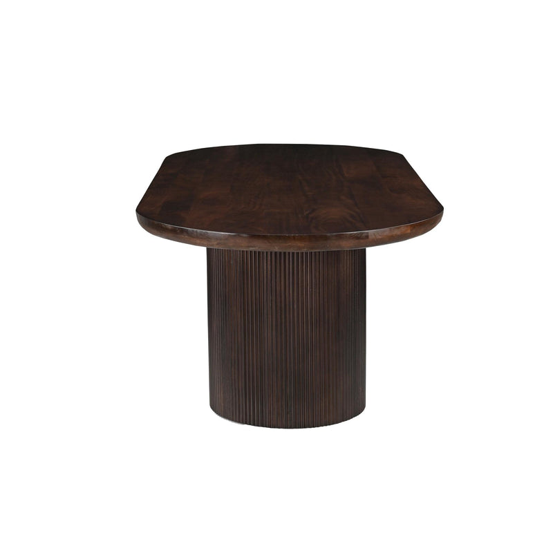 Eettafel Sevilla Mangohout Bruin 110x300 cm-Eettafels-Livingfurn