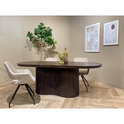 Eettafel Sevilla Mangohout Bruin 110x300 cm-Eettafels-Livingfurn
