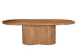 Eettafel Sevilla Mangohout Naturel hout 110x250 cm-Eettafels-Livingfurn