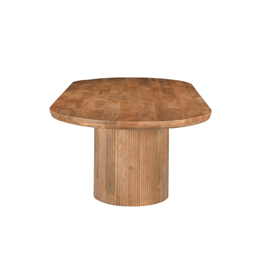 Eettafel Sevilla Mangohout Naturel hout 110x300 cm-Eettafels-Livingfurn