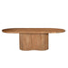 Eettafel Sevilla Mangohout Naturel hout 110x300 cm-Eettafels-Livingfurn