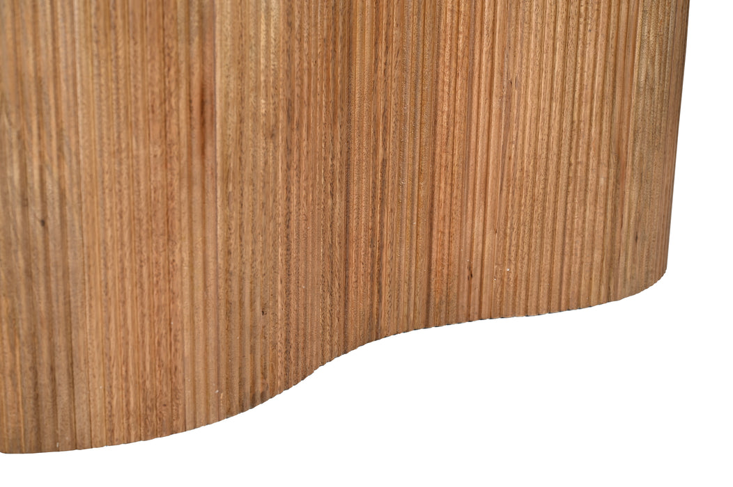 Eettafel Sevilla Mangohout Naturel hout 250x110 cm-Eettafels-Livingfurn