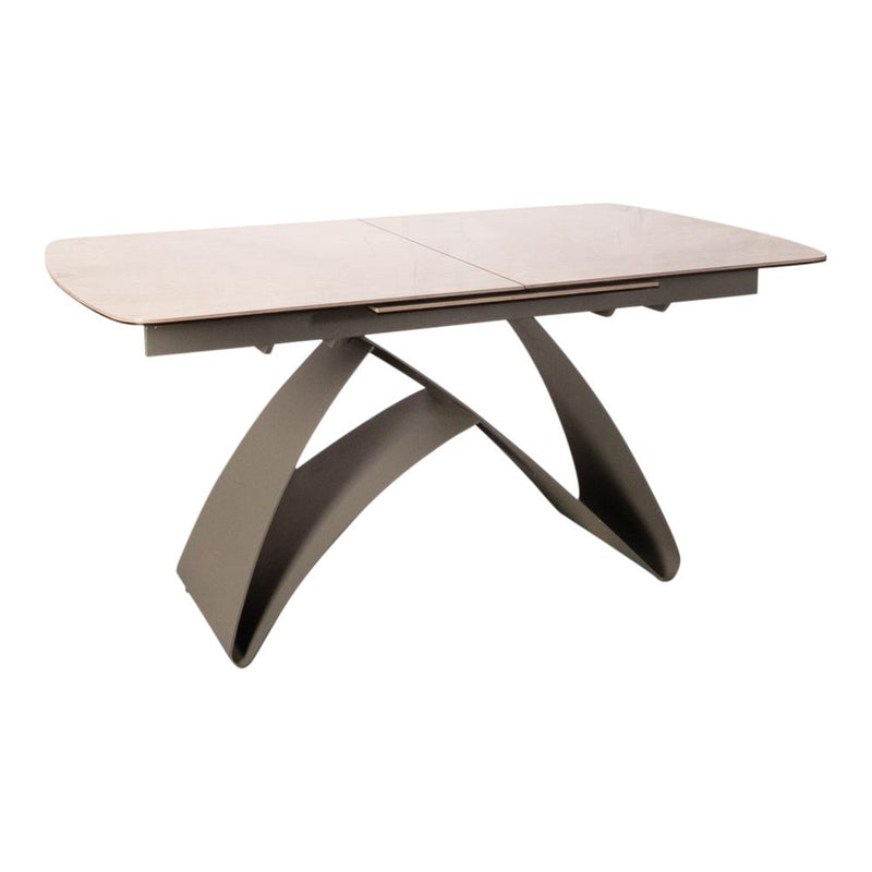 Eettafel Shiva Grijs 90x160 cm-Eettafels-PTMD