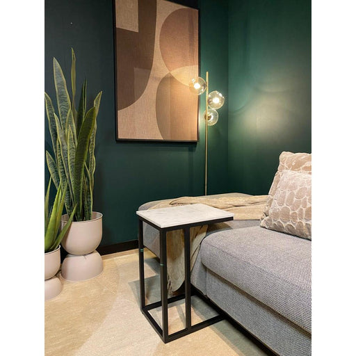 Eettafel Slider Nova Wit marble 40x30x54 cm-Eettafels-Starfurn