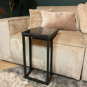 Eettafel Slider Nova Zwart marble 40x30x54 cm-Eettafels-Starfurn