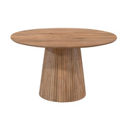 Eettafel Solana 130 cm Naturel 130x130x76 cm-Eettafels-Starfurn