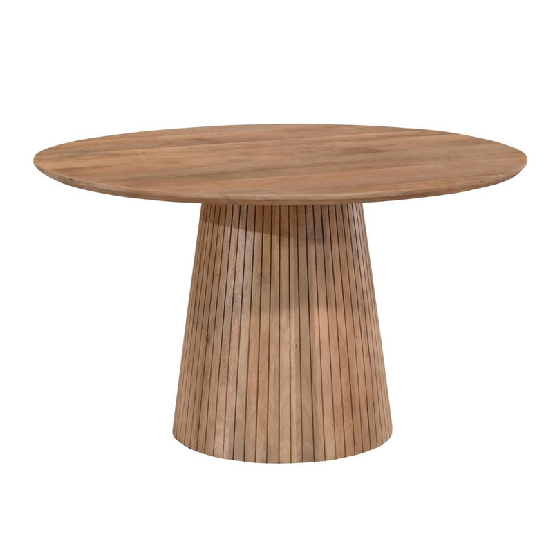 Eettafel Solana 130 cm Naturel 130x130x76 cm-Eettafels-Starfurn
