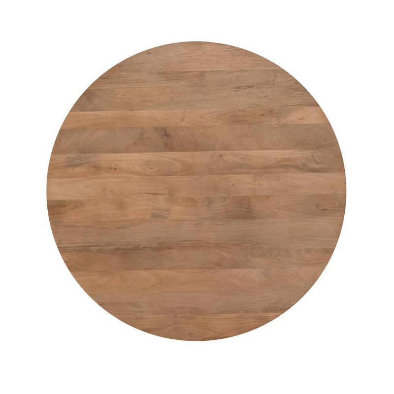 Eettafel Solana 130 cm Naturel 130x130x76 cm-Eettafels-Starfurn