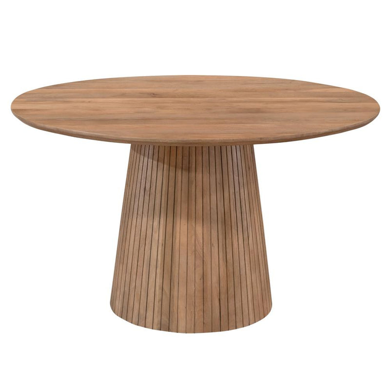 Eettafel Solana 150 cm Naturel 150x150x76 cm-Eettafels-Starfurn