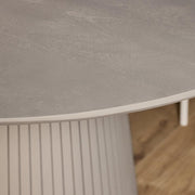 Eettafel Solana 150 cm Taupe 150x150x76 cm-Eettafels-Starfurn
