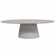 Eettafel Solana 210 cm Ovaal Taupe 210x110x76 cm-Eettafels-Starfurn