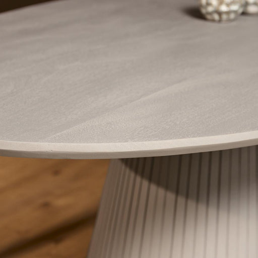 Eettafel Solana 240 cm Ovaal Taupe 240x120x76 cm-Eettafels-Starfurn