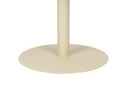 Eettafel Steven MDF Beige Ø110x74 cm-Eettafels-Creating Home
