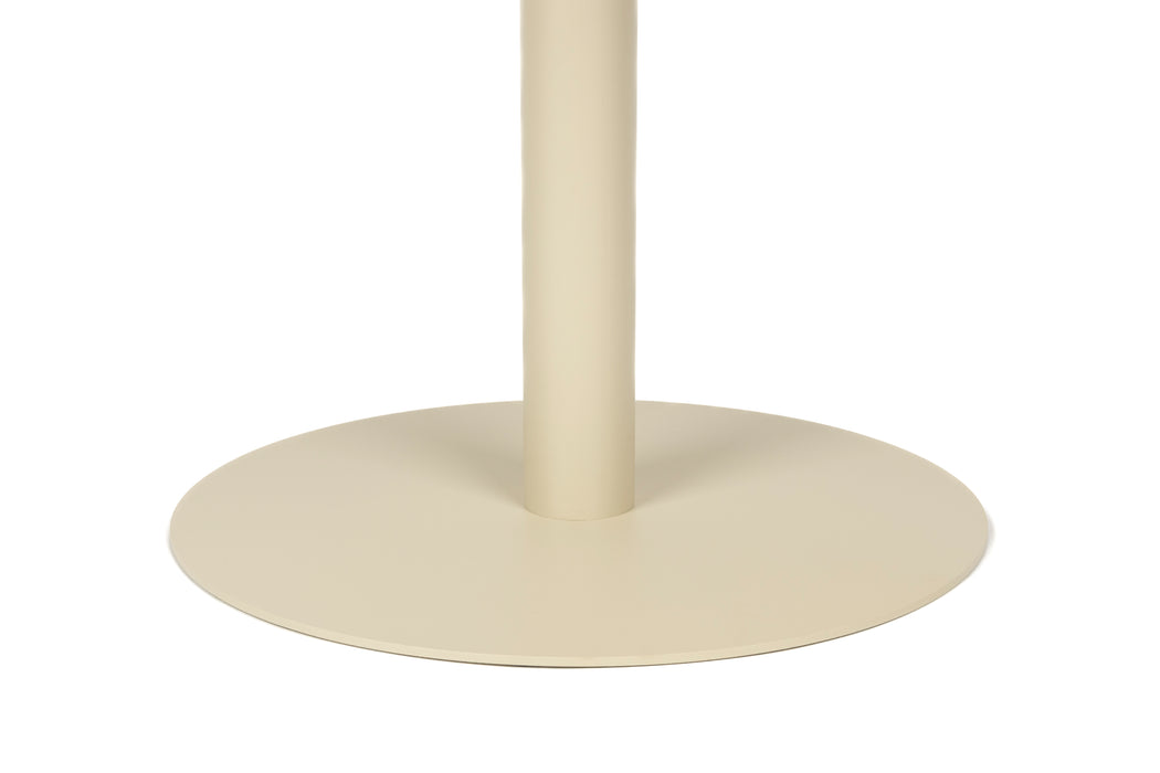 Eettafel Steven MDF Beige Ø110x74 cm-Eettafels-Creating Home