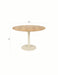 Eettafel Steven MDF Beige Ø110x74 cm-Eettafels-Creating Home
