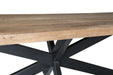 Eettafel Sturdy Spider Mangohout Naturel-Eettafels-Livingfurn