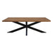 Eettafel Sturdy Spider Mangohout Naturel-Eettafels-Livingfurn