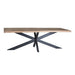 Eettafel Sturdy Spider Mangohout Naturel-Eettafels-Livingfurn
