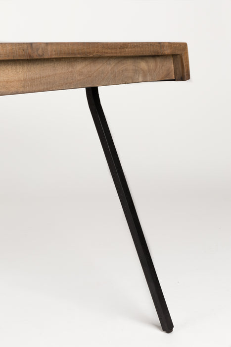 Eettafel Suri Teak Hout Naturel 160x78 cm-Eettafels-Creating Home
