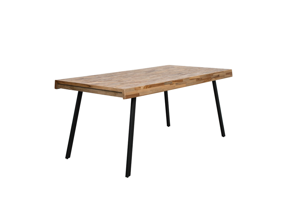 Eettafel Suri Teak Hout Naturel 180x90 cm-Eettafels-Creating Home