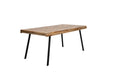 Eettafel Suri Teak Hout Naturel 180x90 cm-Eettafels-Creating Home