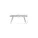 Eettafel Suri Teak Hout Naturel 220x100 cm-Eettafels-Creating Home