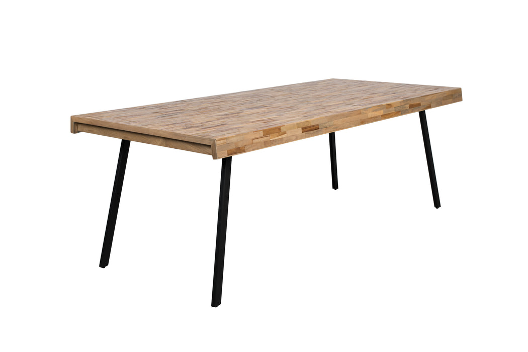 Eettafel Suri Teak Hout Naturel 220x100 cm-Eettafels-Creating Home