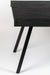 Eettafel Suri Teak Hout Zwart 160x78 cm-Eettafels-Creating Home