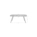 Eettafel Suri Teak Hout Zwart 200x90 cm-Eettafels-Creating Home