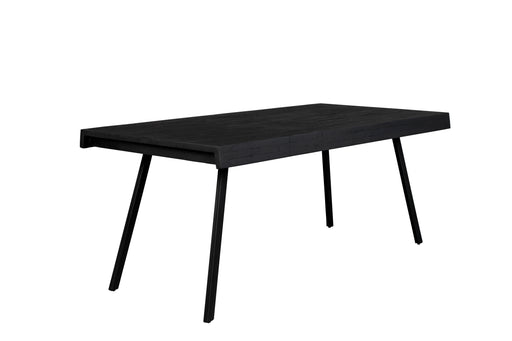 Eettafel Suri Teak Hout Zwart 220x100 cm-Eettafels-Creating Home