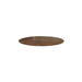 LABEL51 Eettafel Tafelblad Sloppy Edge Mangohout Espresso 110x110-Vierkante tafelbladen-LABEL51