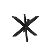 Eettafel Tafelpoot Spider Zwart 125 cm 125x125x72 cm-Tafelpoten-Livingfurn