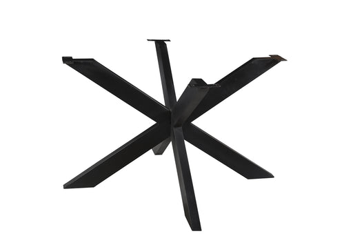 Eettafel Tafelpoot Spider Zwart 170x80 cm-Tafelpoten-Livingfurn