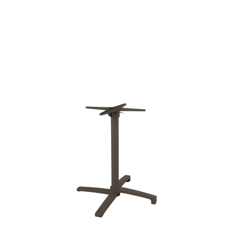 Eettafel Tafelpoot Vouwbaar Metaal Brons 68x68x72 cm-Tafelpoten-LABEL51