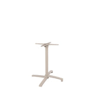 Eettafel Tafelpoot Vouwbaar Metaal Taupe 68x68x72 cm-Tafelpoten-LABEL51